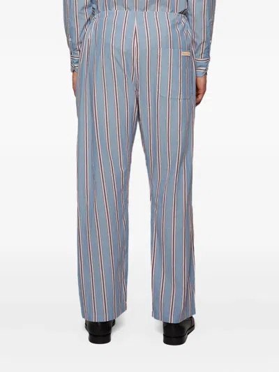 Bode Striped Pajama Bottoms