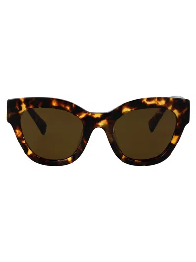 Miu Miu Tortoiseshell Cat-eye Sunglasses