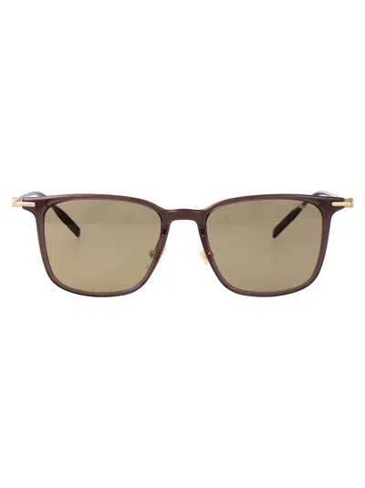Montblanc Squared Sunglasses Mb0354 S 006