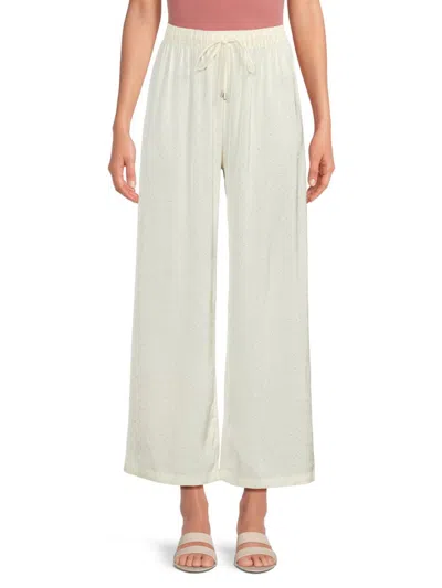 Wdny Women's Studded Drawstring Pants