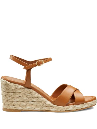 Stuart Weitzman 75mm Dayna Espadrilles In Brown
