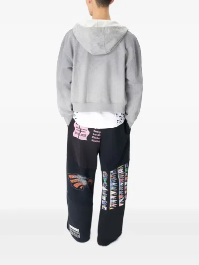 Marine Serre Crescent Moon Zip-up Hoodie