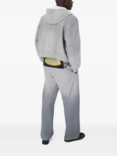 Marine Serre Crescent Moon Zip-up Hoodie