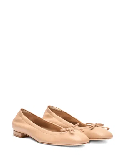 Stuart Weitzman Bria Ballet Flats In Neutral