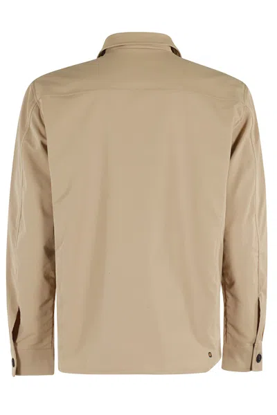 Save The Duck Beige 'bard' Jacket With Pockets