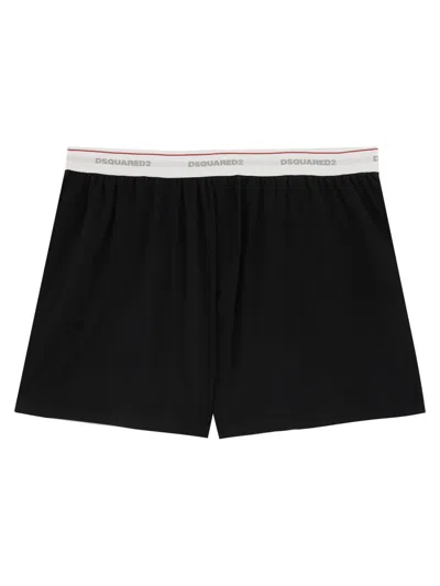 Dsquared2 Elastic Waistband Block Boxer Shorts