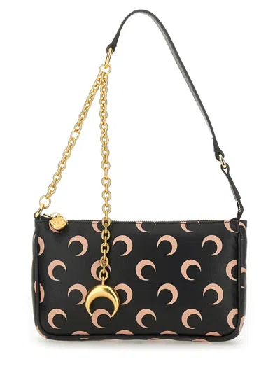 Marine Serre Moon Screenprint Leather Core Bag