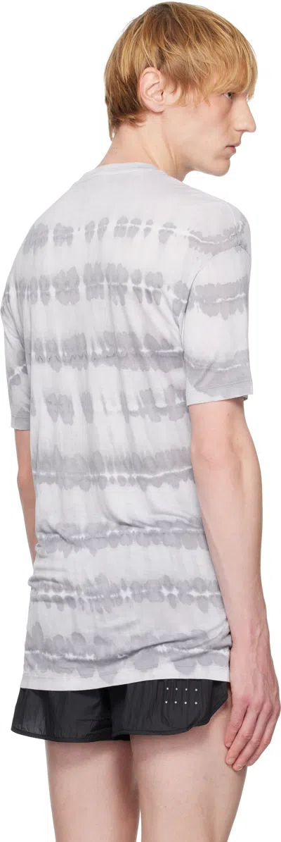 Over Over Gray Easy Collagenic T-shirt In Blue