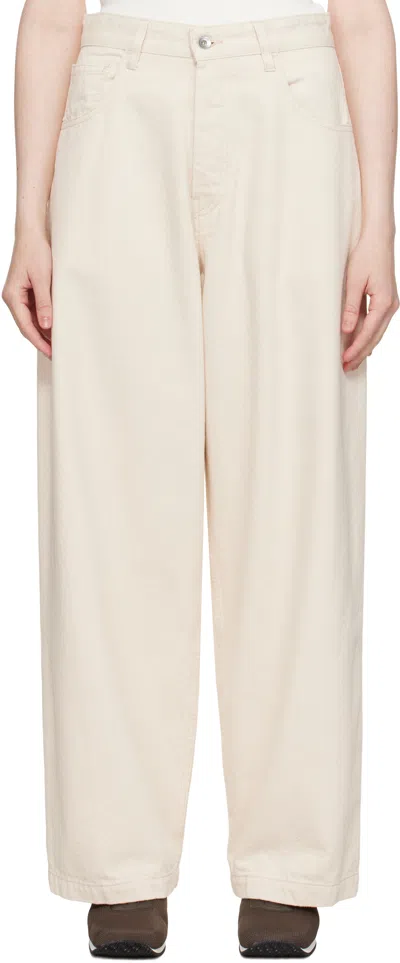 Ymc You Must Create Beige Replacement Jeans