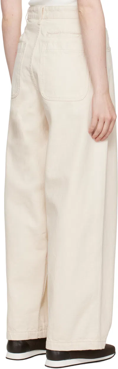 Ymc You Must Create Beige Replacement Jeans