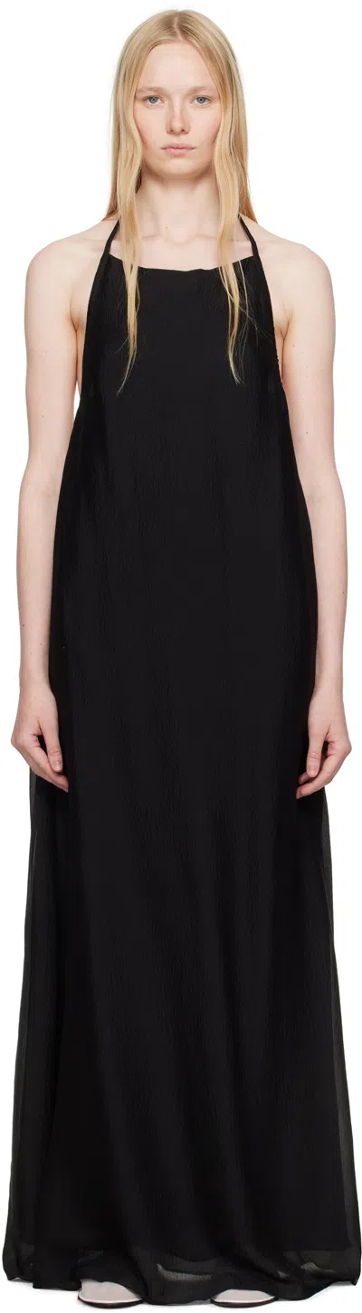 Ruohan Black Lena Maxi Dress