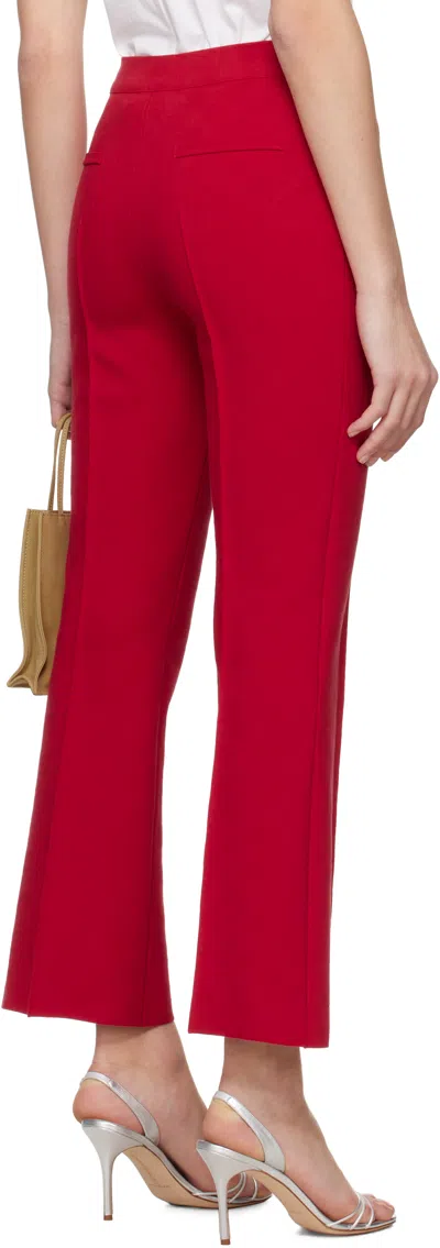 High Sport Exclusive Kick Flared Stretch-cotton Knit Pants