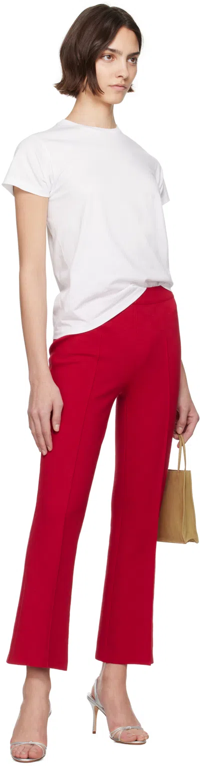 High Sport Exclusive Kick Flared Stretch-cotton Knit Pants