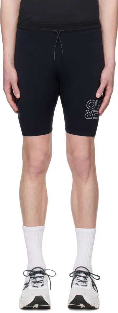 Over Over Black Half Tight Shorts