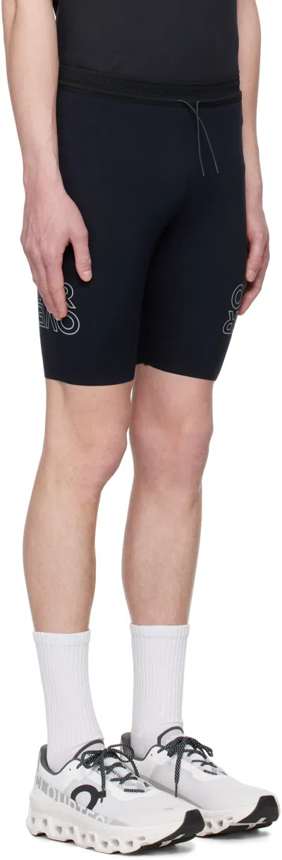 Over Over Black Half Tight Shorts