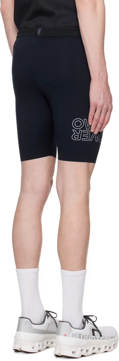 Over Over Black Half Tight Shorts