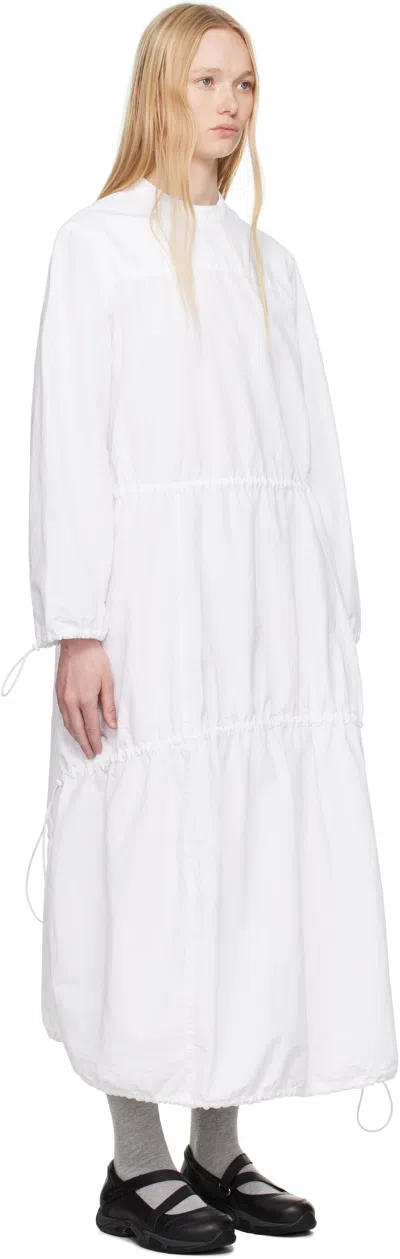 Ymc You Must Create White Carter Maxi Dress