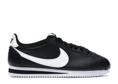 Pre-owned Nike Classic Cortez (women's) Sneakers In Black/white In Multi