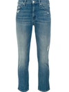 MOTHER mid-rise cropped jeans,MACHINEWASH
