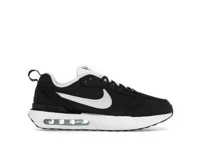 Pre-owned Nike Air Max Dawn White Sneakers In Black/metallic Silver/total Orange In Multi