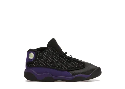 Pre-owned Jordan 13 Retro Sneakers In Black/court Purple/white In Multi