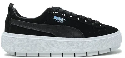 Pre-owned Puma Platform Trace Ader Error Black (women's) Sneakers In  Black/ White