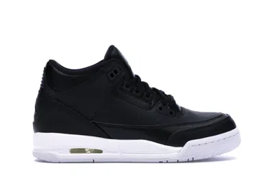Pre-owned Jordan 3 Retro Cyber Monday (2016) Sneakers In Black/white In Multi