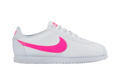 Pre-owned Nike Cortez Sneakers In White/pink Blast In Multi
