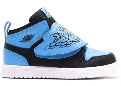 Pre-owned Jordan Sky  1 Sneakers In Black/university Blue/white In Multi