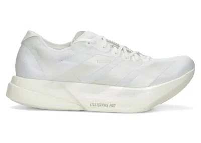 Pre-owned Adidas Originals Adizero Adios Pro 4 (women's) Sneakers In Footwear White/zero Metalic/crystal White In Multi