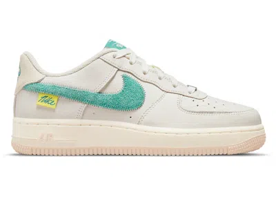Pre-owned Nike Air Force 1 Low Test Of Time Sneakers In Sail/green