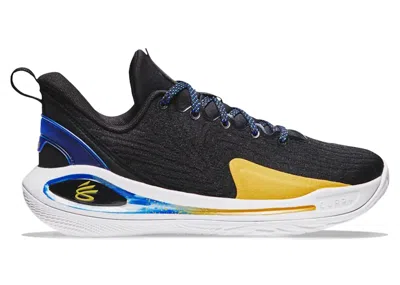 Pre-owned Under Armour Curry Flow 12 Dub Nation Sneakers In Black/team Royal/taxi In Multi