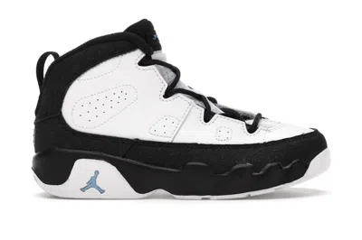 Pre-owned Jordan 9 Retro Sneakers In White/university Blue/black