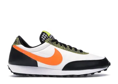 Pre-owned Nike Daybreak Total Orange (women's) Sneakers In Black/dynamic Yellow/white In Multi
