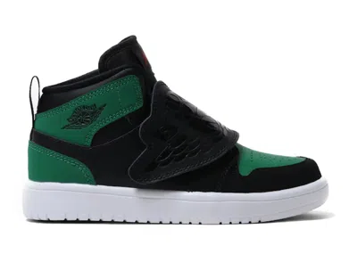 Pre-owned Jordan Sky  1 Sneakers In Black/pine Green In Multi