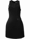 JONATHAN SIMKHAI macrame panel fitted dress,DRYCLEANONLY