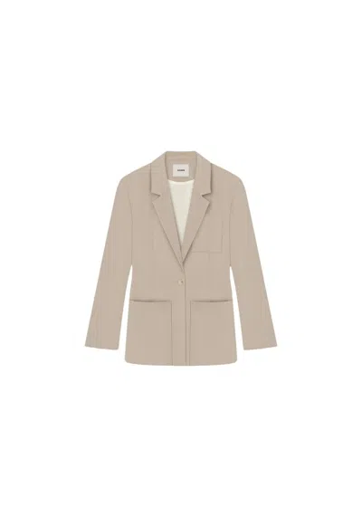 Shop Aeron Mila - Waisted Blazer With Oversized Pockets
