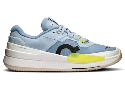 Pre-owned On The Roger Pro 2 Clay (women's) Sneakers In Chambray/lime In Multi