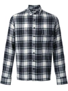 SIMON MILLER WOOL PLAID SHIRT,BEXM102BEXAR11642234