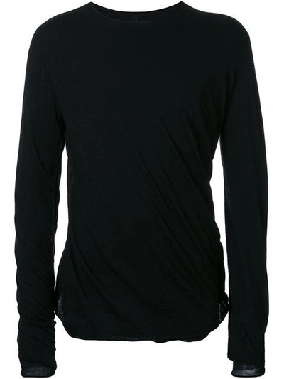 Shop Forme D'expression 'juxtaposed' Pullover In Black