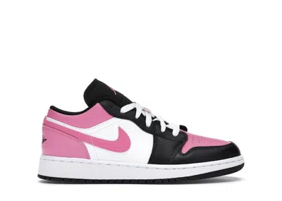 Pre-owned Jordan 1 Low Sneakers In White/black/pinksicle In Multi