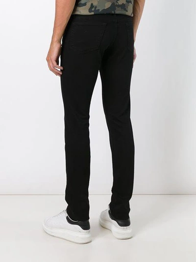 Frame L'homme Slim Smolder Jeans In Black