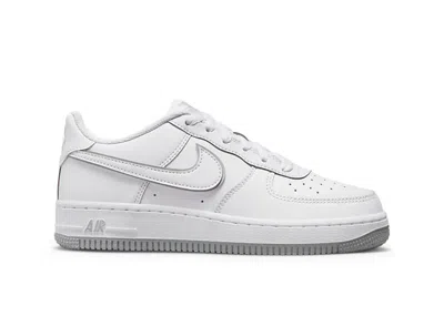 Pre-owned Nike Air Force 1 Low Sneakers In White/wolf Grey In Gray