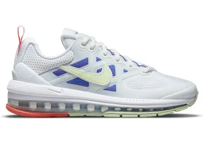 Pre-owned Nike Air Max Genome (women's) Sneakers In Summit In White/lime Ice/summit White In Multi