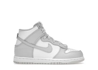 Pre-owned Nike Dunk High Retro Sneakers In White/vast Grey In Multi