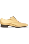 MARNI Metallic leather brogues