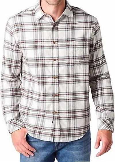 Rails Men's Plaid Collar Button-down Shirt In Gray