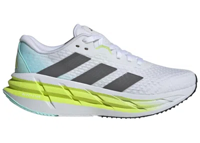 Pre-owned Adidas Originals Adistar 3 (women's) Sneakers In Cloud White/core Black/pulse Lime In Multi