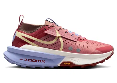 Pre-owned Nike Zoomx Zegama Trail 2 Alabaster (women's) Sneakers In Red Stardust/mars Stone/lilac Ice In Multi