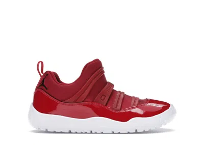 Pre-owned Jordan 11 Retro Little Flex Sneakers In Gym Red/black/white
